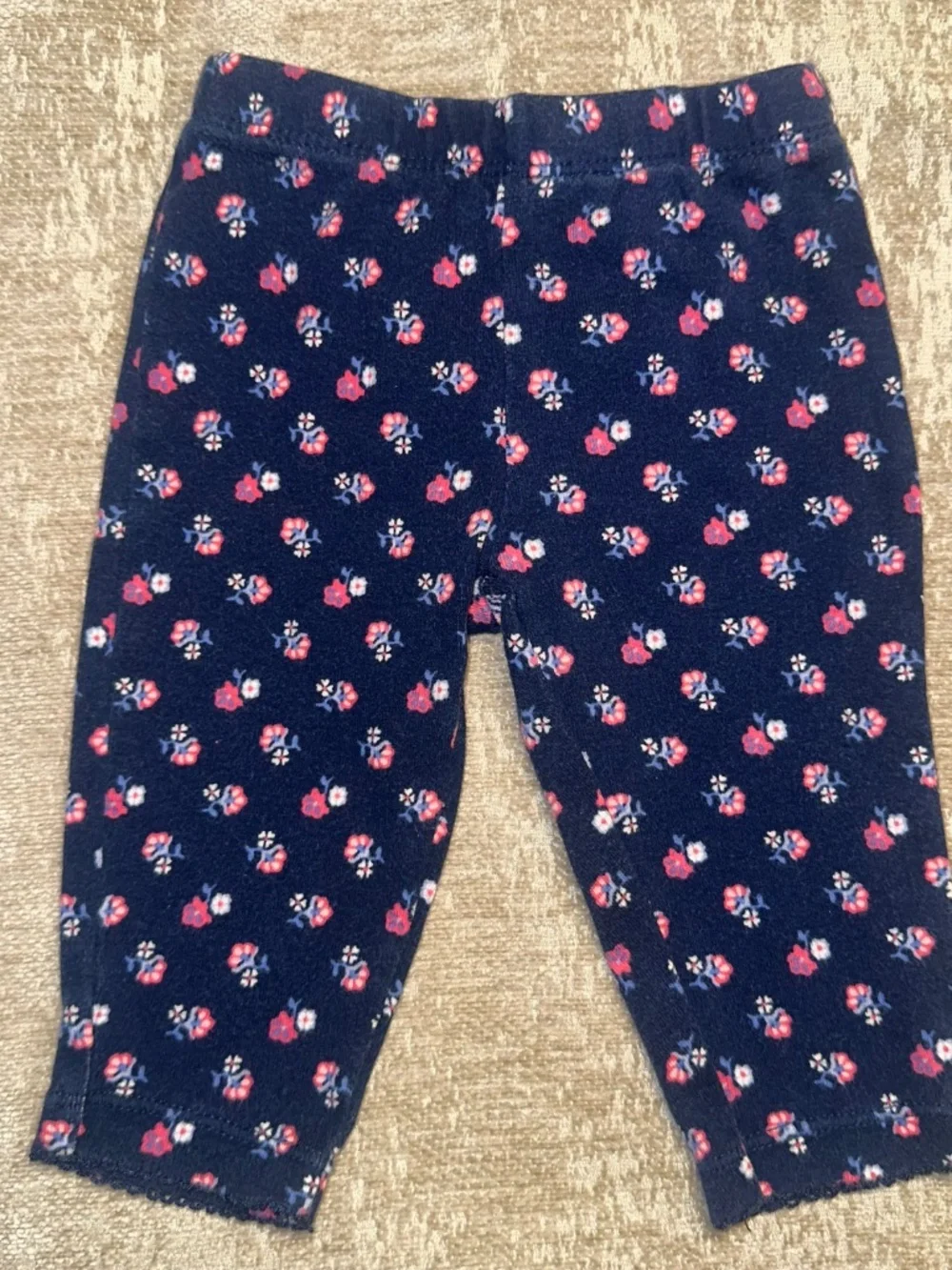 Kitty Floral Girls Carter’s Outfit Set size 3M vintage retired set